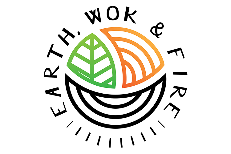 Earth Wok & Fire logo