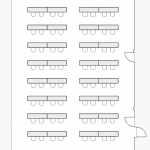 diagram of SU 330 Classroom No Stage