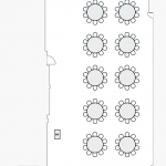 diagram of SU 331 Banquet No Stage