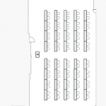 Diagram of SU 331 Classroom No Stage