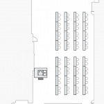 diagram of SU 331 Classroom Small Stage