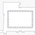 diagram of SU Ballroom Conference with No Stage