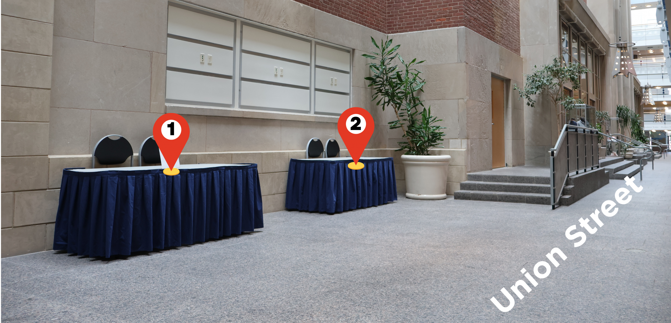 indoor tables 1 and 2